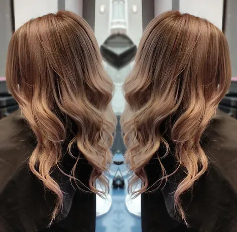 balayage sur cheveux long